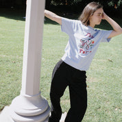 Pass~Port Poodle Organic Tee - White