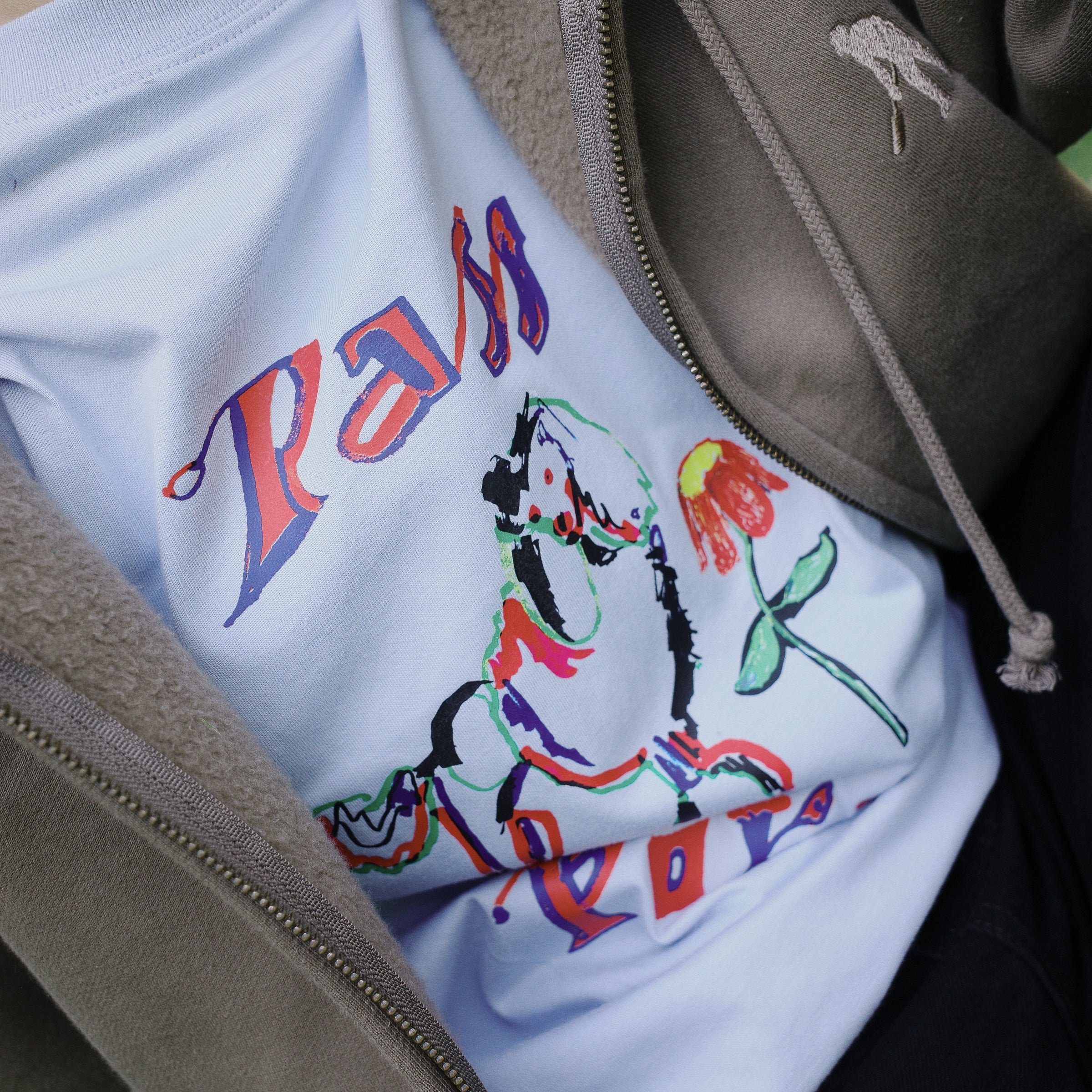 Pass~Port Poodle Organic Tee - White