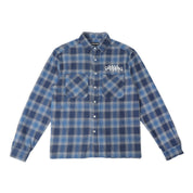 Pass~Port Canoe Workers Flannel - True Blue
