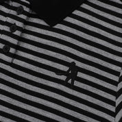 Pass~Port Striped Polo - Black