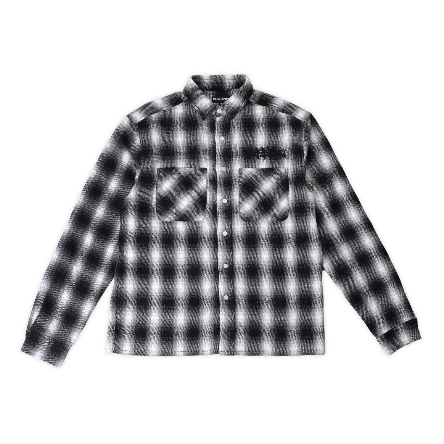 Pass~Port Canoe Workers Flannel - Grey