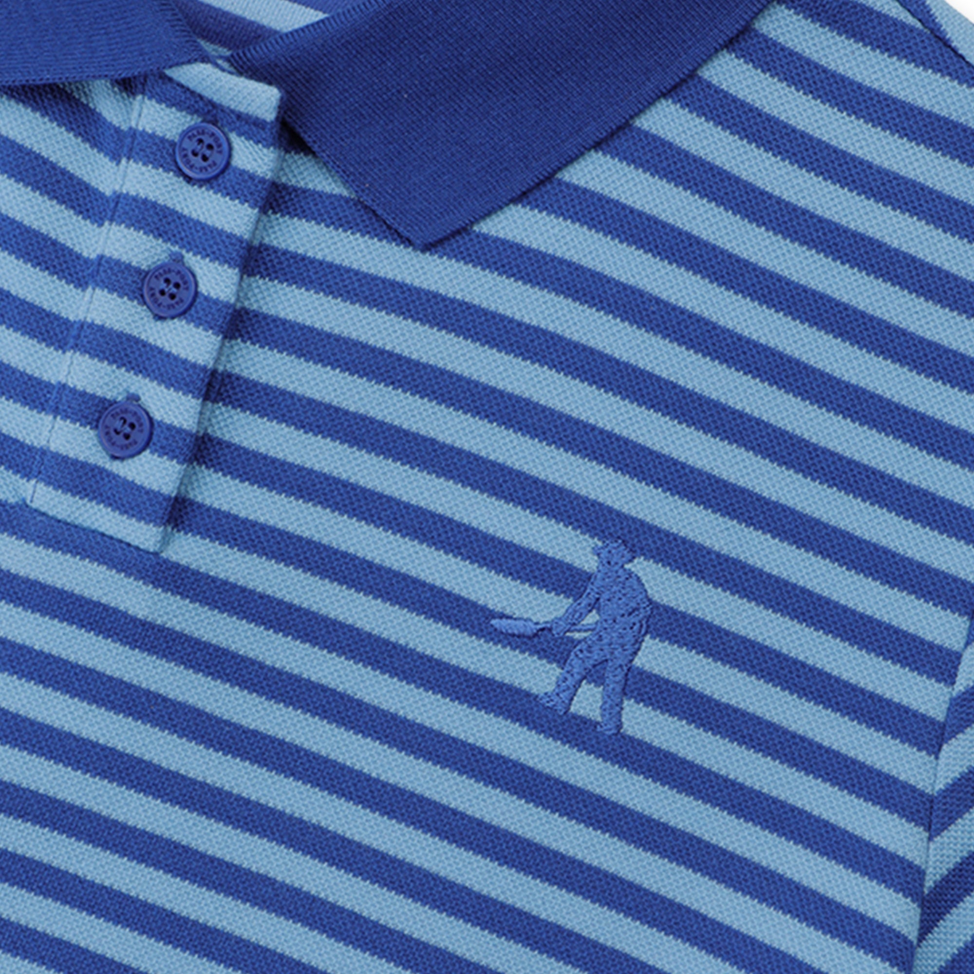 Pass~Port Striped Polo - Blue