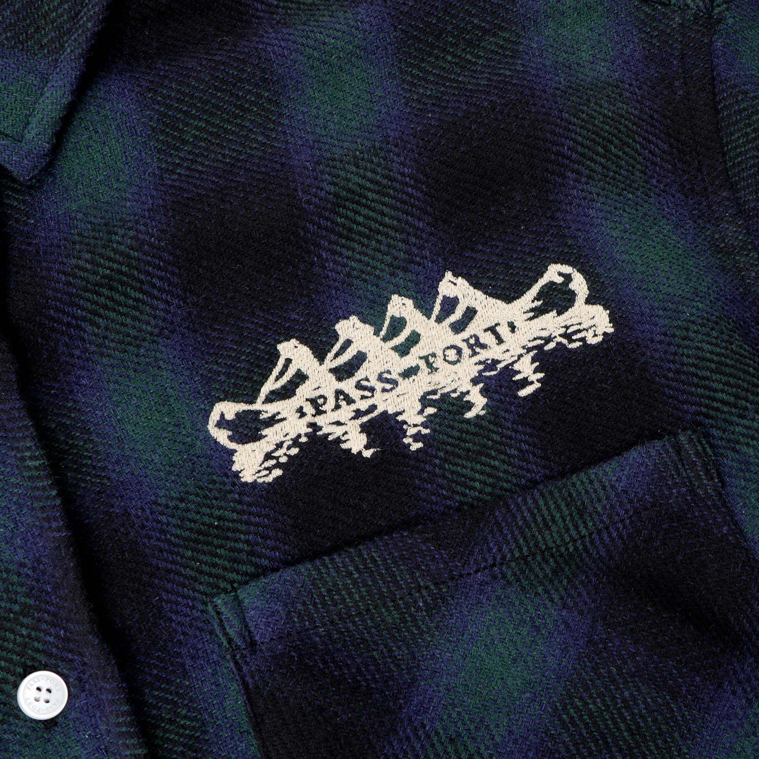 Pass~Port Canoe Workers Flannel - Black