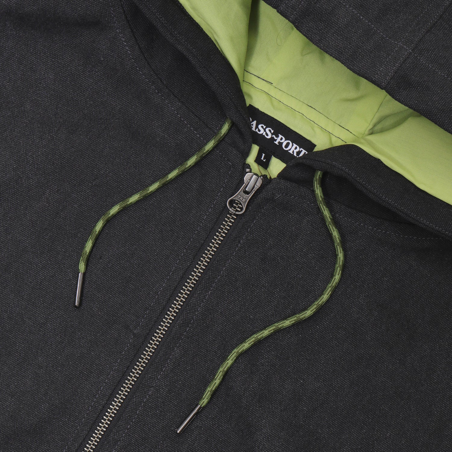 Pass~Port Diggers Zip Hood - Black