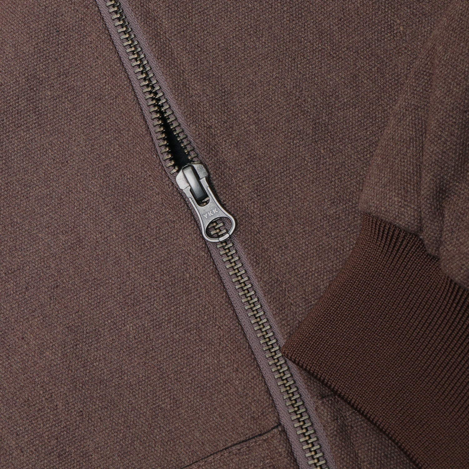 Pass~Port Diggers Zip Hood - Dark Choc