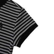 Pass~Port Striped Baby Polo - Black
