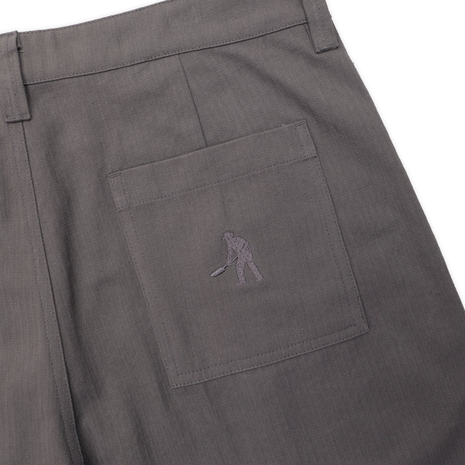 Pass~Port Leagues Club Short - Side Stripe Grey