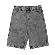 Pass~Port Workers Club 3/4 Jean Short - Acid Grey