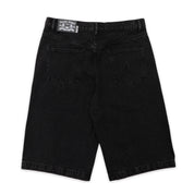 Pass~Port Workers Club 3/4 Jean Short - Faded Wash Black