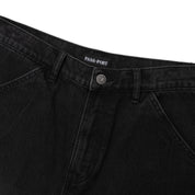 Pass~Port Workers Club 3/4 Jean Short - Faded Wash Black