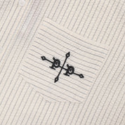 Pass~Port Gauntlets Workers Long Sleeve Shirt - Off White