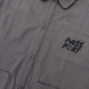 Pass~Port Shop Rules Painters Jacket - Grey