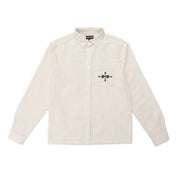 Pass~Port Gauntlets Workers Long Sleeve Shirt - Off White
