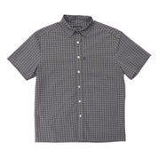 Pass~Port Workers Check Short Sleeve Shirt - Graphite