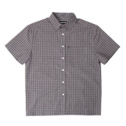 Pass~Port Workers Check Short Sleeve Shirt - Sangria