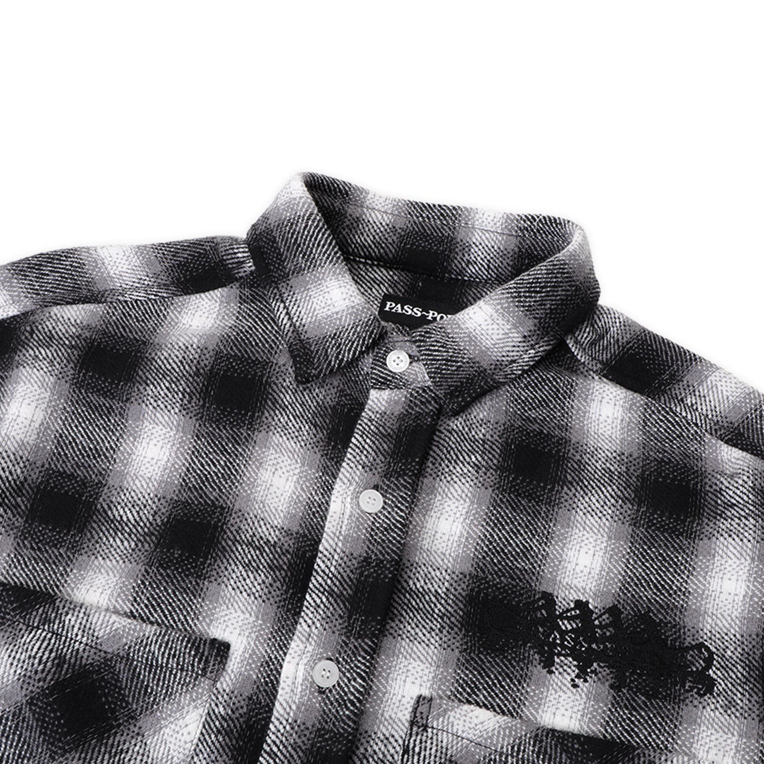 Pass~Port Canoe Workers Flannel - Grey