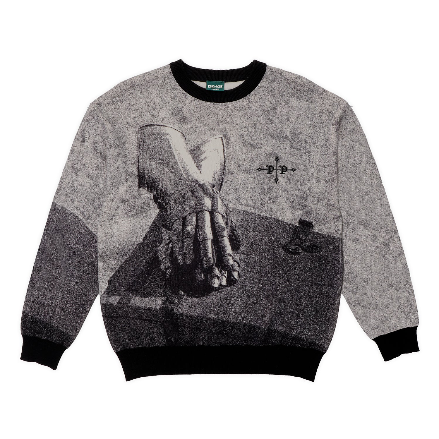 Pass~Port Gauntlets Sweater - Black