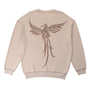 Pass~Port Calligraphy Knit Sweater - Sand