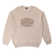 Pass~Port Calligraphy Knit Sweater - Sand