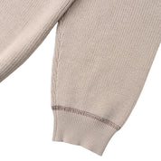 Pass~Port Calligraphy Knit Sweater - Sand