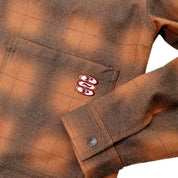 Pass~Port Workers Plaid Jacket - Burnt Orange