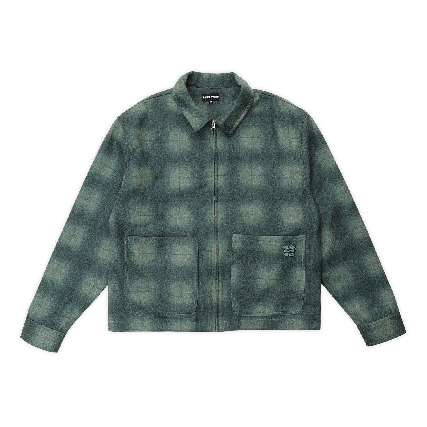 Pass~Port Workers Plaid Jacket - Hunter Green