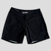 Saville Road Peace Boardshort- Black / White