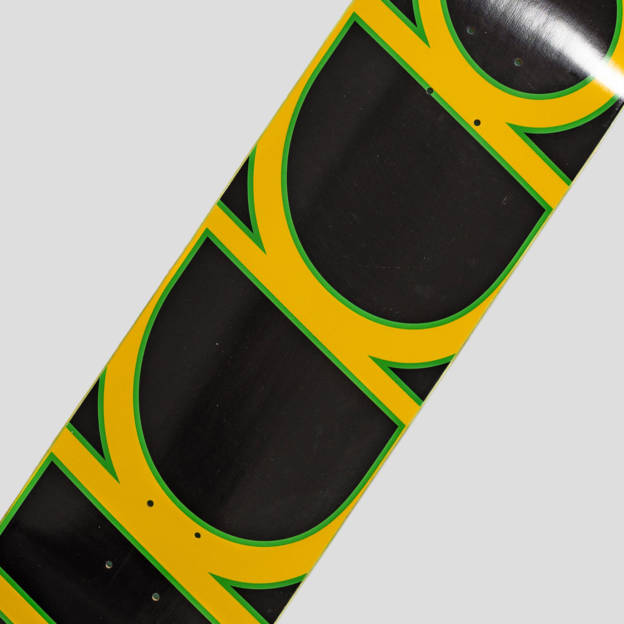 Hoddle Logo Deck - Black / Green / Yellow