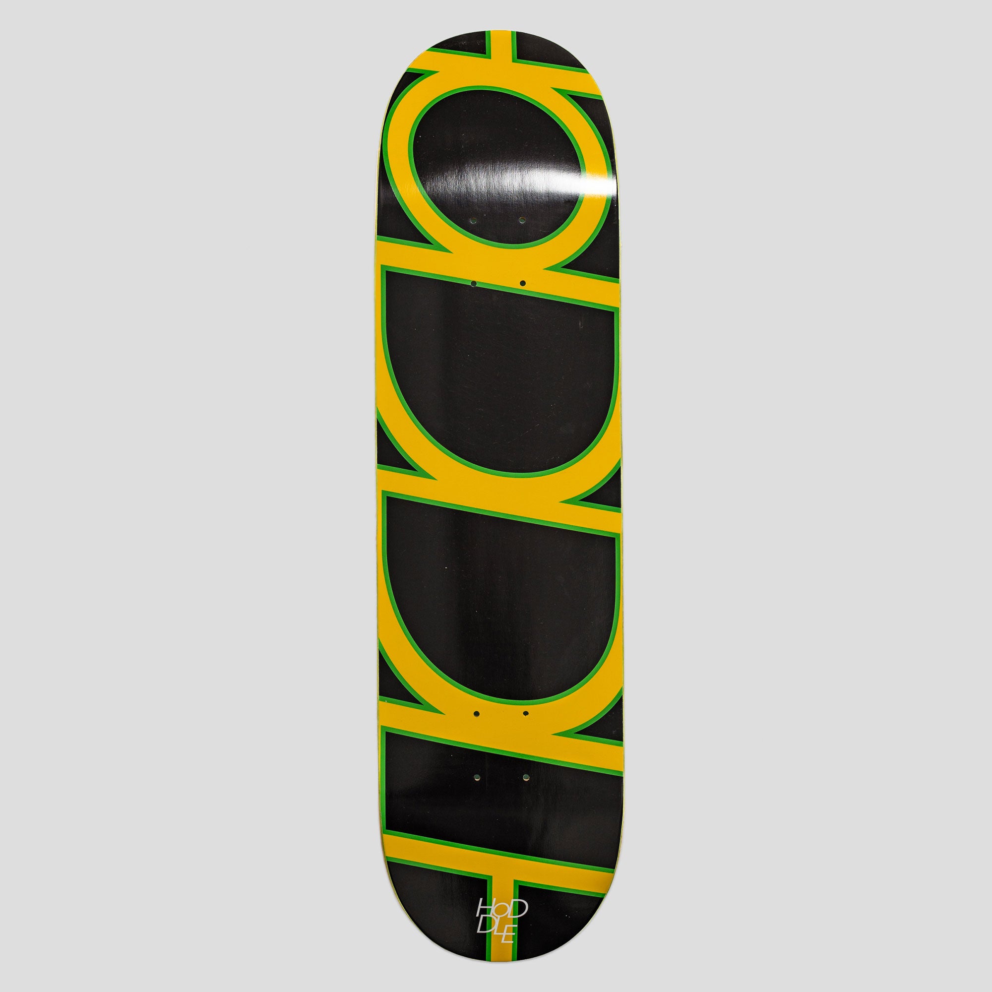 Hoddle Logo Deck - Black / Green / Yellow