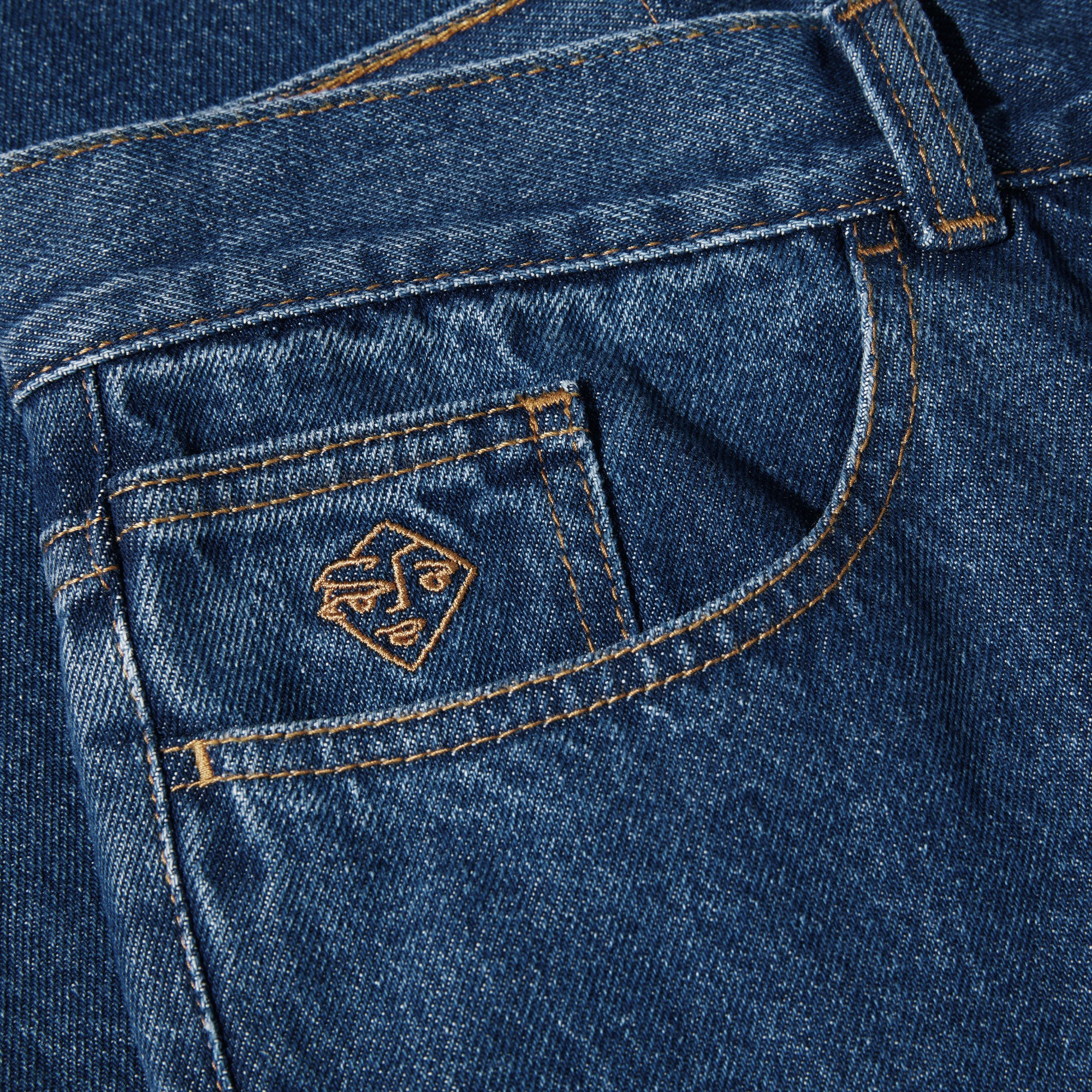 Polar Skate Co. '89!' Denim Pant - Dark Blue