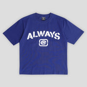 Always Do What You Should Do Stencil Tee - Navy
