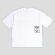 Always Do What You Should Do Stencil Tee - White