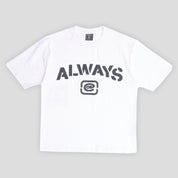 Always Do What You Should Do Stencil Tee - White