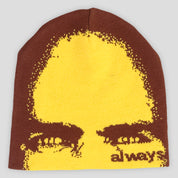 Always Do What You Should Do The King Beanie - Brown
