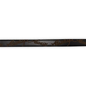 Always Do What You Should Do Lazerprint Cowhide Belt - Black / Green