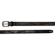 Always Do What You Should Do Lazerprint Cowhide Belt - Black / Green