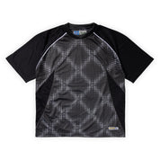 Always Do What You Should Do Cross Plaid Shirt - Black / Grey
