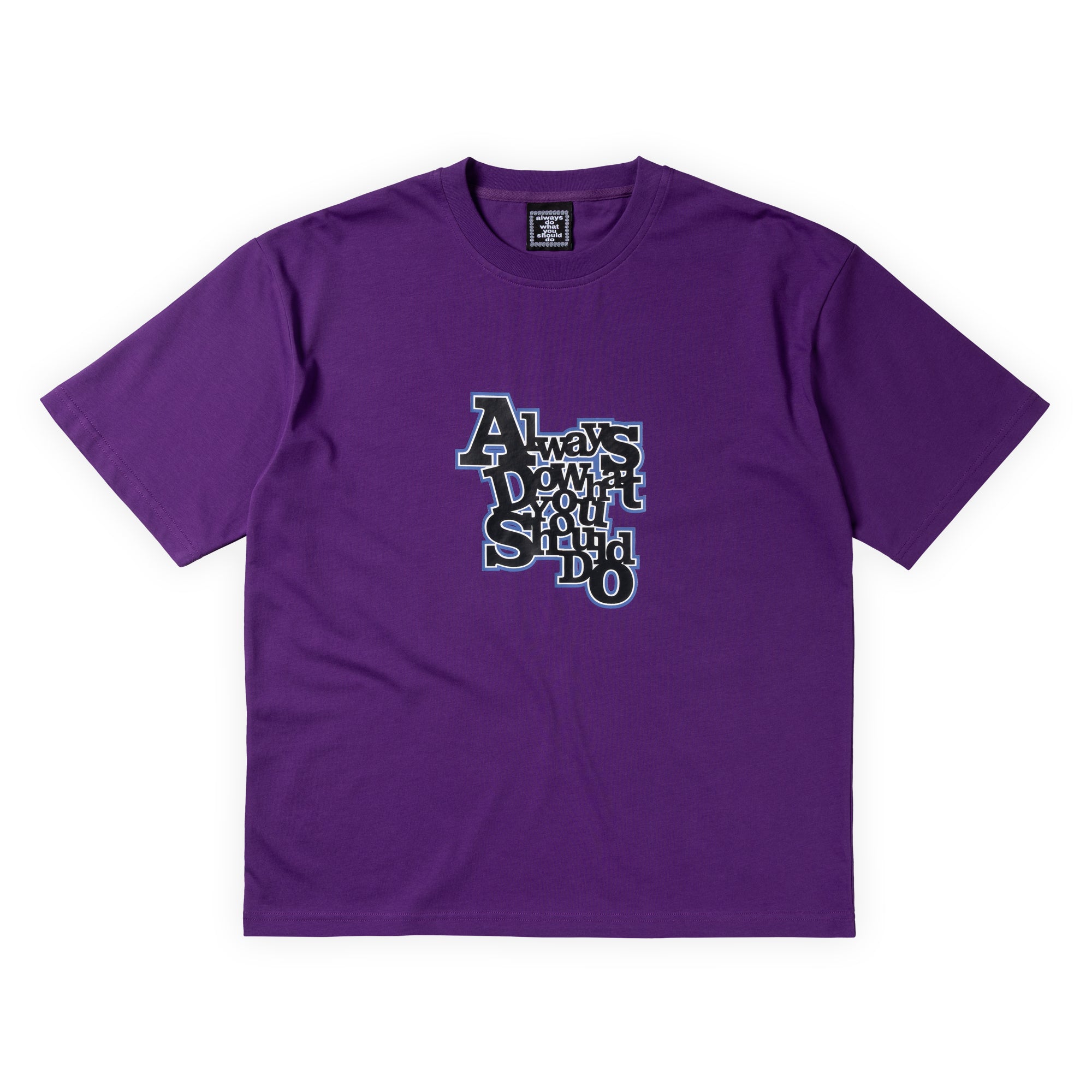Always Do What You Should Do Girbuard Tee - Purple