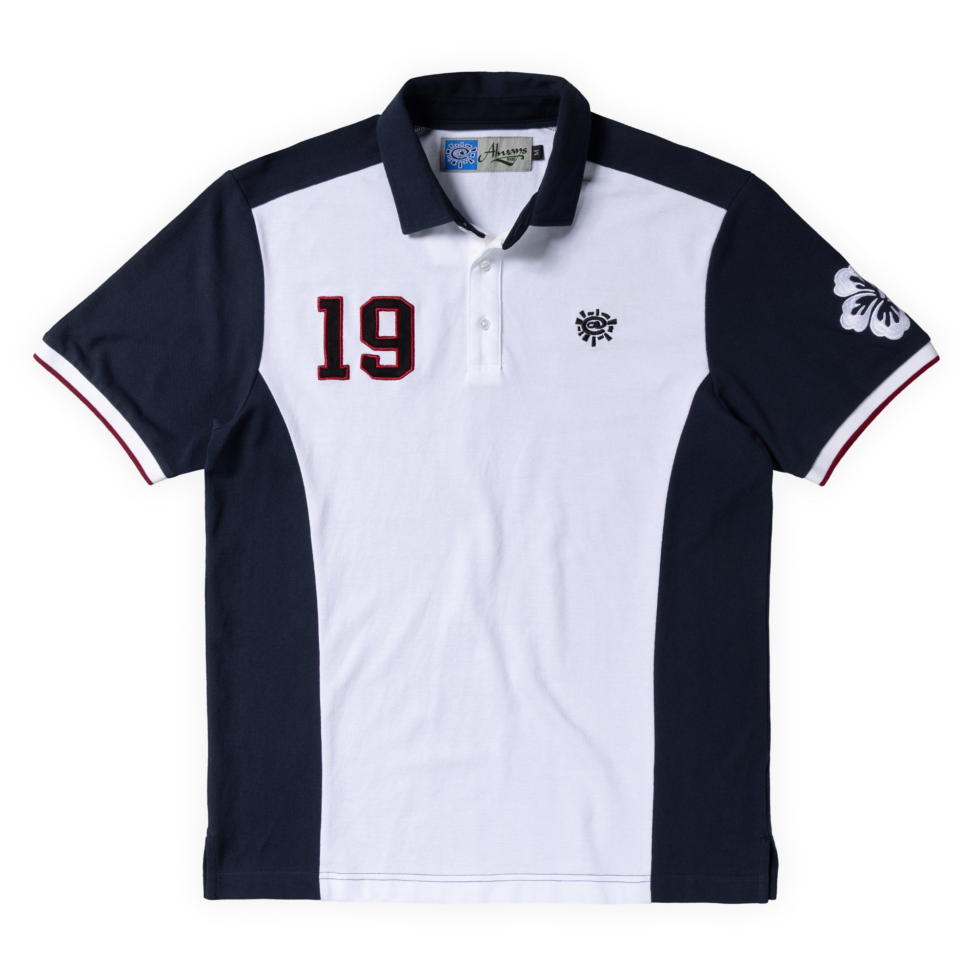 Always Do What You Should Do Sport Polo - Navy / White