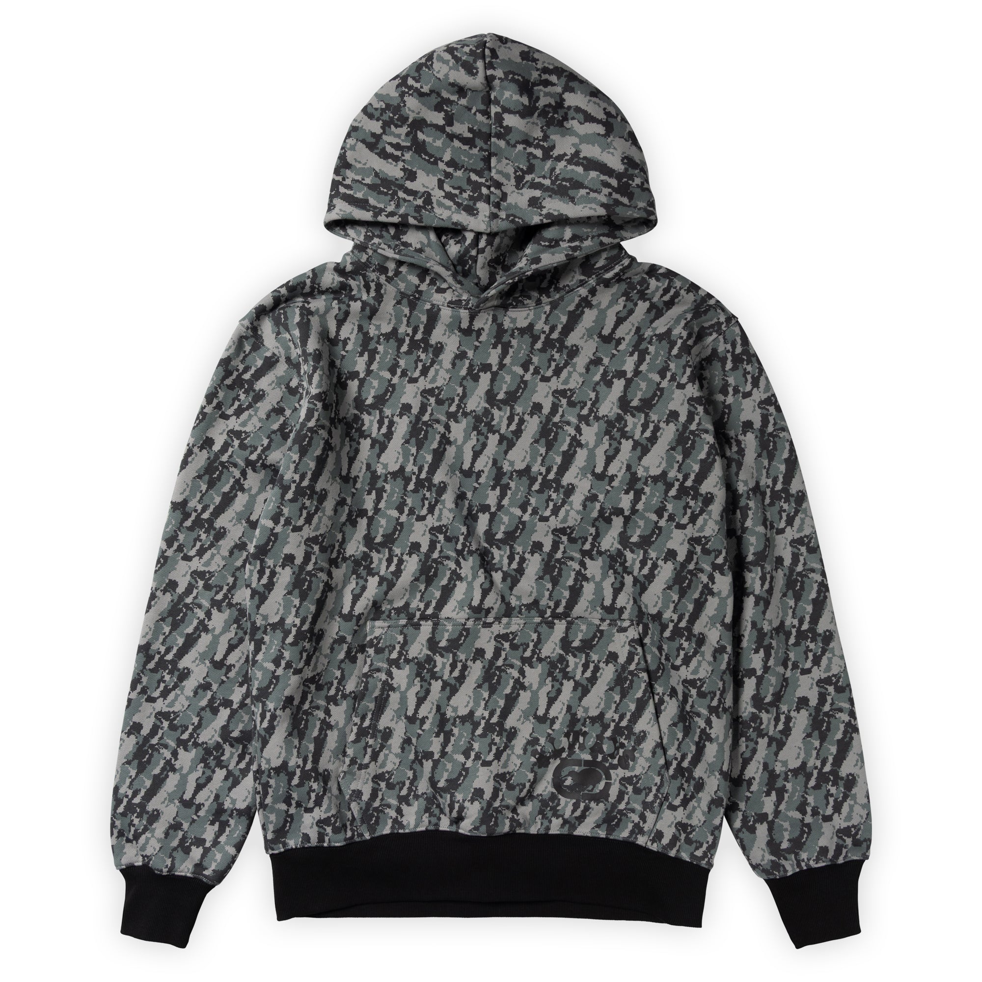 Always Do What You Should Do NZ Digi Camo Hoodie - Dark