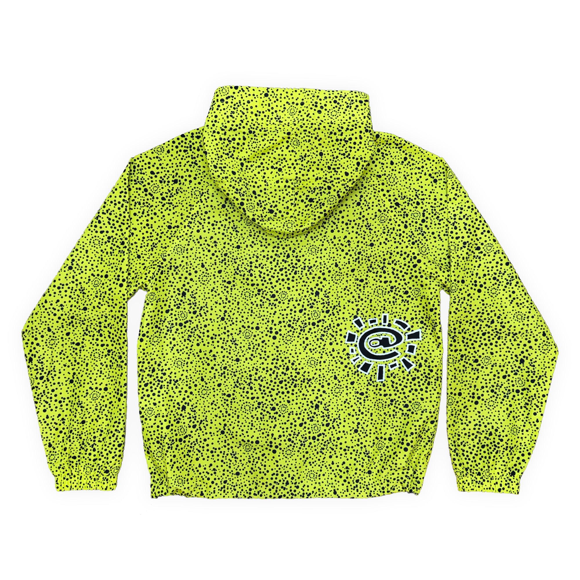 Always Do What You Should Do Dotted Bandemic Jacket - Yellow