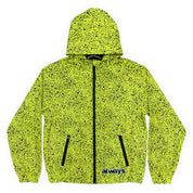 Always Do What You Should Do Dotted Bandemic Jacket - Yellow