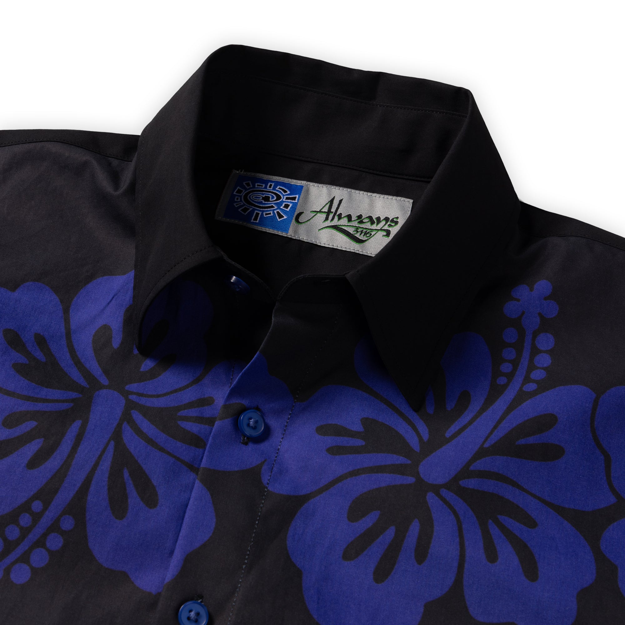 Always Do What You Should Do Landon Longsleeve - Black / Blue
