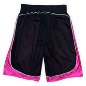 Always Do What You Should Do Reversible Court Shorts - Black / Fuchsia