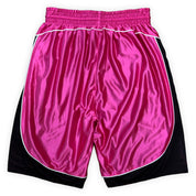 Always Do What You Should Do Reversible Court Shorts - Black / Fuchsia