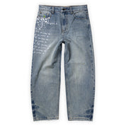 Always Do What You Should Do Waza Jeans - Washed Light Blue