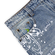 Always Do What You Should Do Waza Jeans - Washed Light Blue