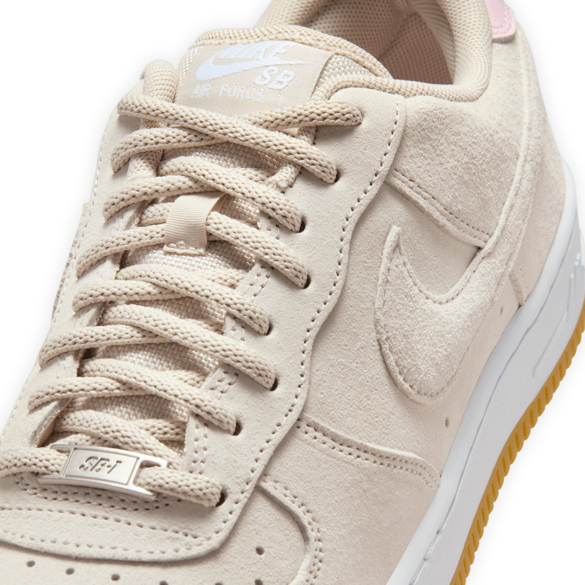 Nike SB Air Force 1 Low - Light Orewood Brown / Pink Foam