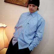 Pass~Port Australian Manufactured Oxford Shirt - Blue
