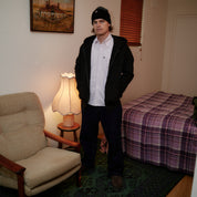Pass~Port Australian Manufactured Zip Hood - Black